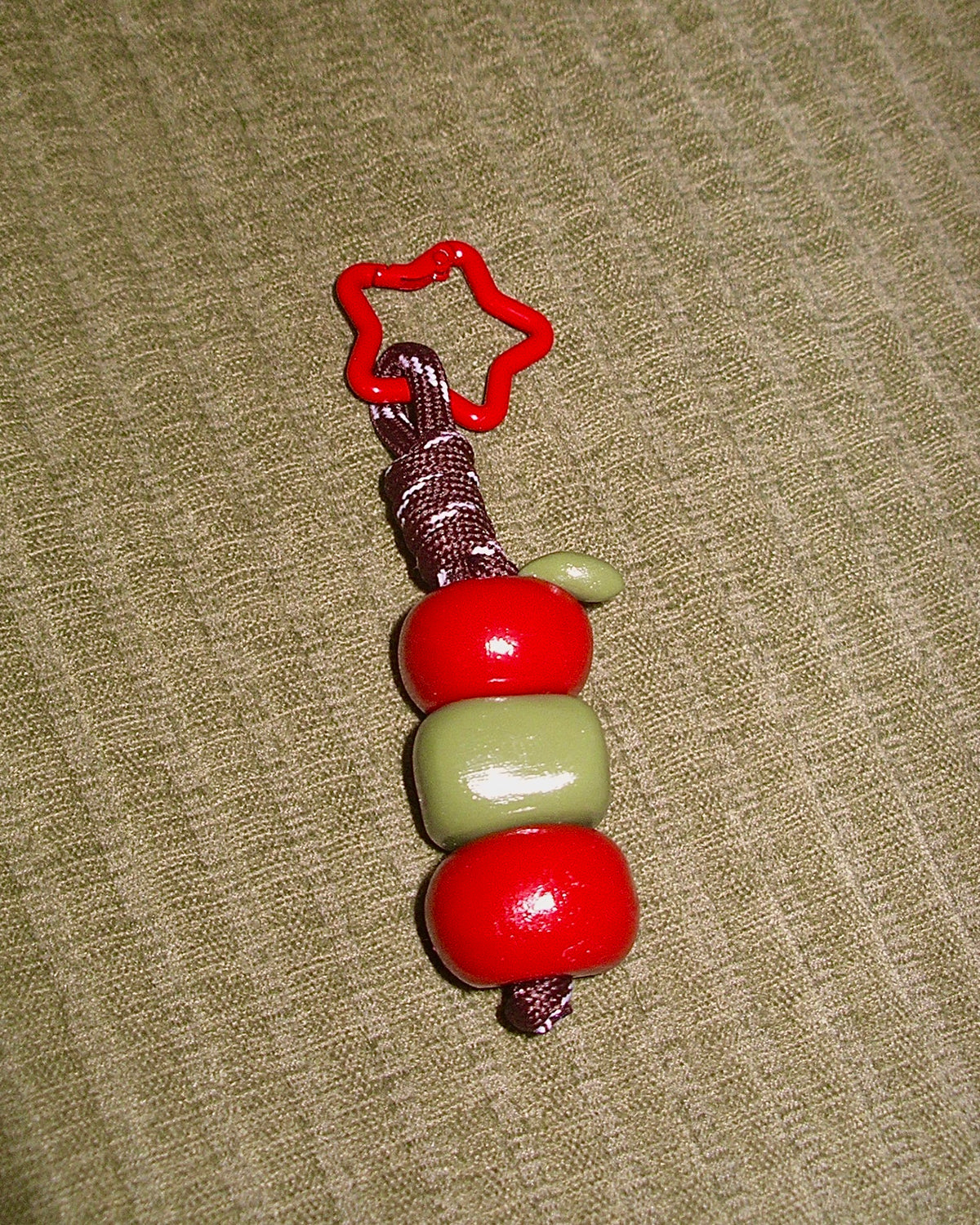 Handmade Apple of His Eye Keychain (PREORDER)