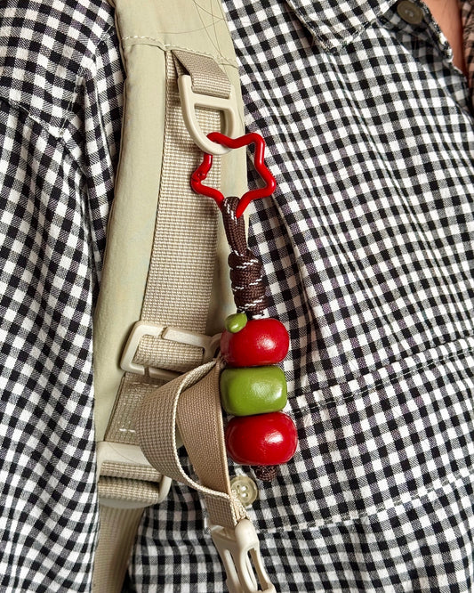 Handmade Apple of His Eye Keychain (PREORDER)