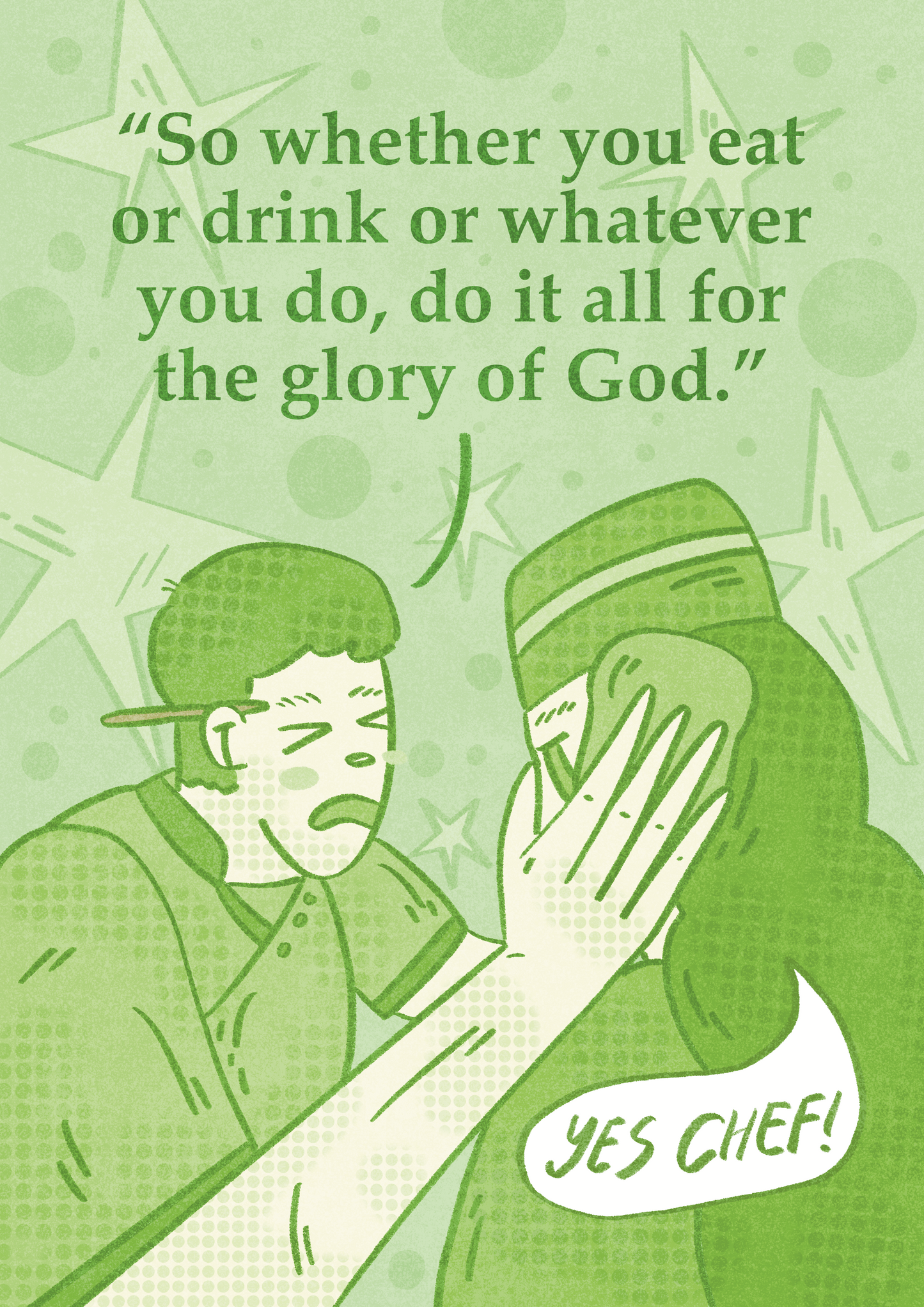 Glory in the Kitchen (Poster)